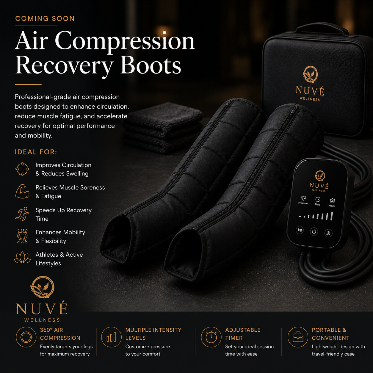 NUVÉ Air Compression Recovery Boots