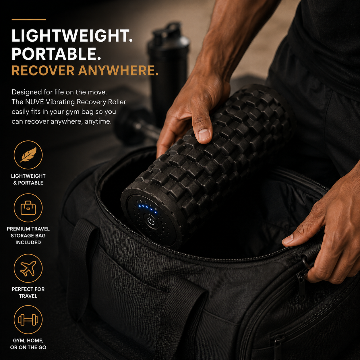 NUVÉ Vibrating Recovery Roller